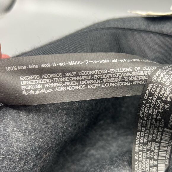 Zara Lana Wool Grey Fedora Boho Hat - Picture 5 of 5